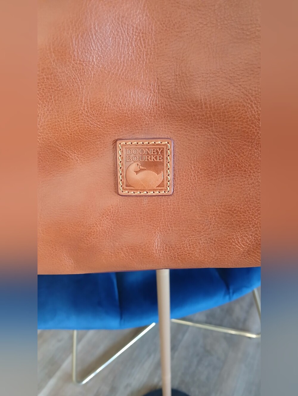 Dooney & Bourke Florentine Rusell Leather Tote Bag - Picture 3 of 14